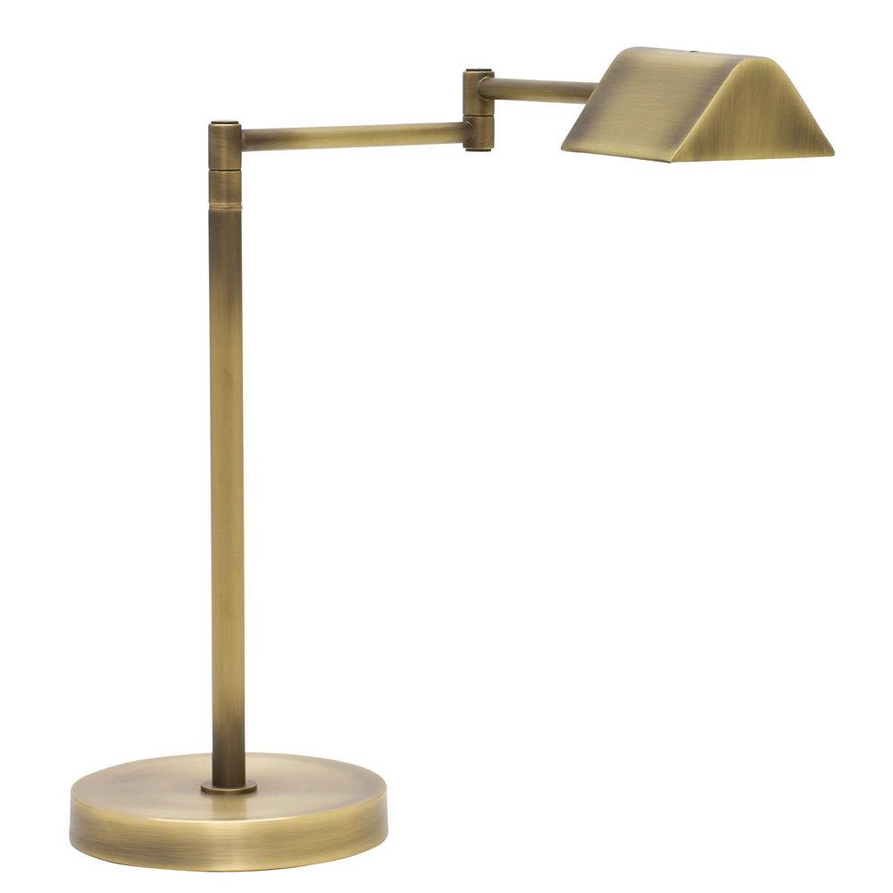 House of Troy D150-AB Delta LED Task Table Lamp in Antique Brass