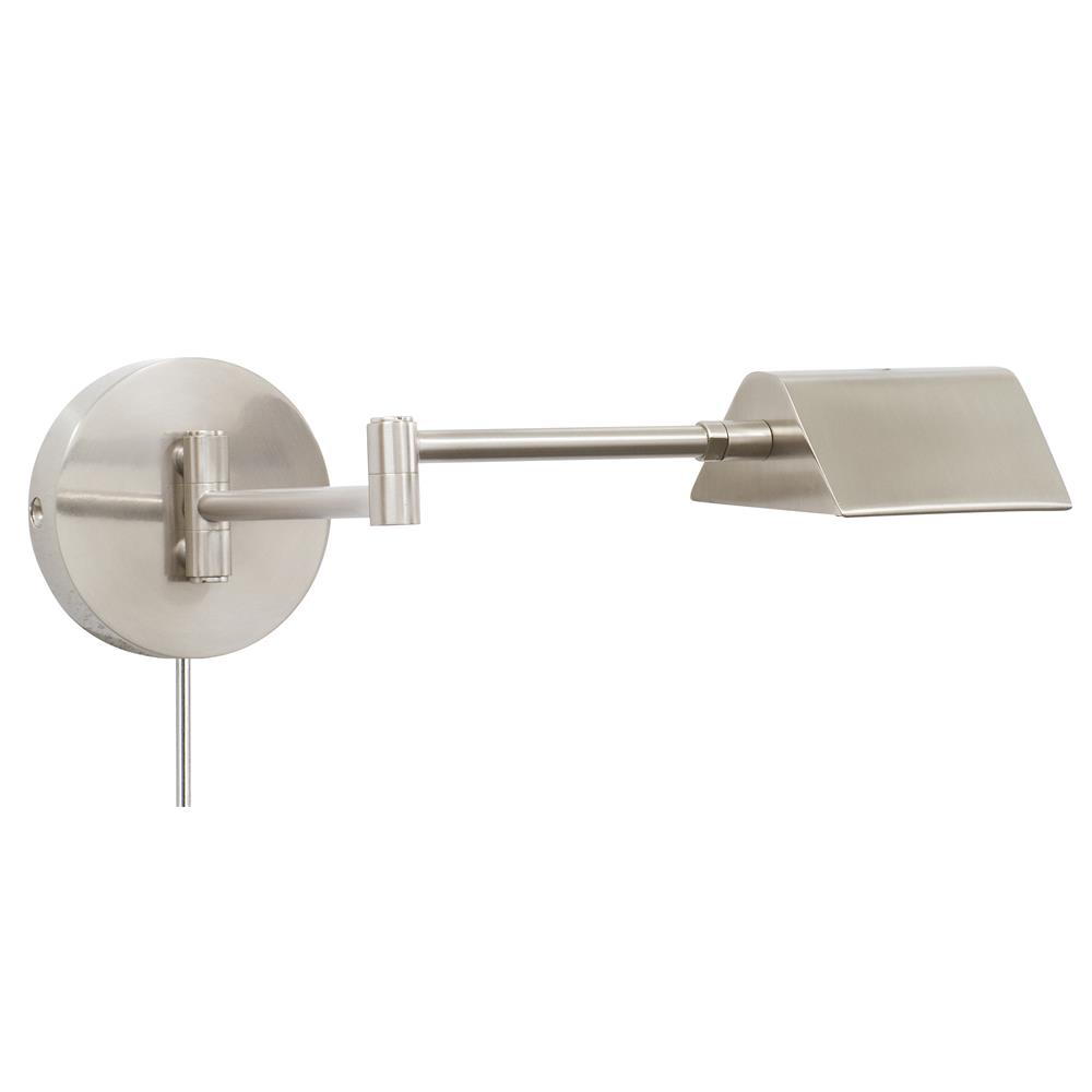 House of Troy D175-SN Delta LED Task Wall Lamp in Satin Nickel