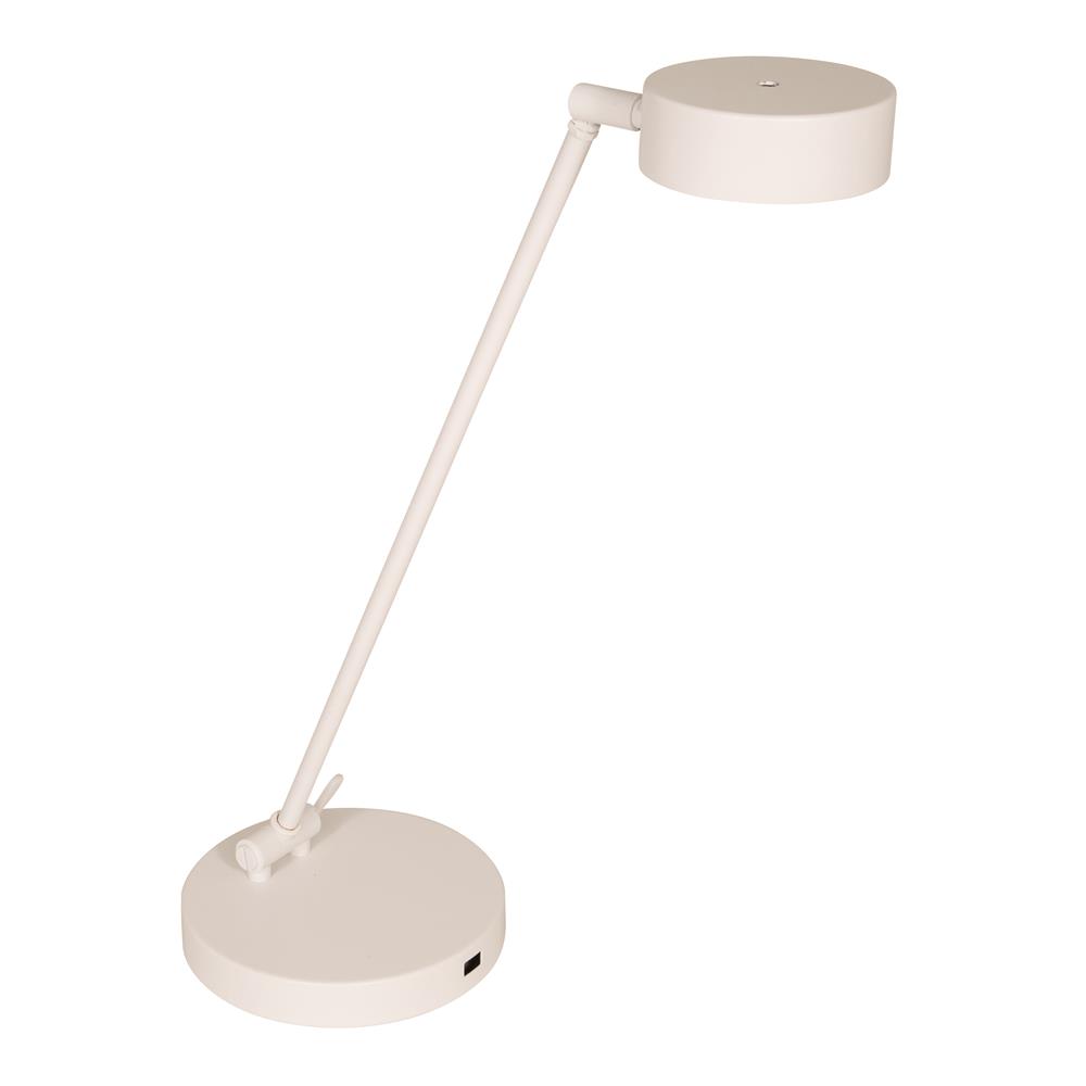 House of Troy G450-WT Generation adjustable LED table lamp in white