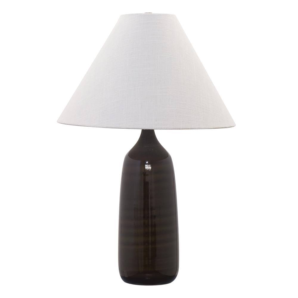 House of Troy GS100-DG Scatchard 25" Stoneware Table Lamp in Decorated Gray