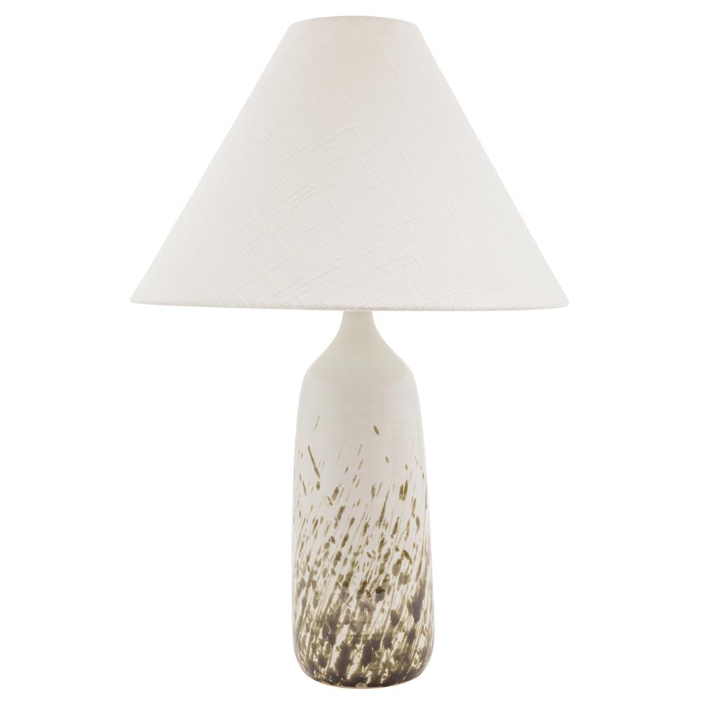 House of Troy GS100-DWG 25" Scatchard Table Lamp in Decorated White