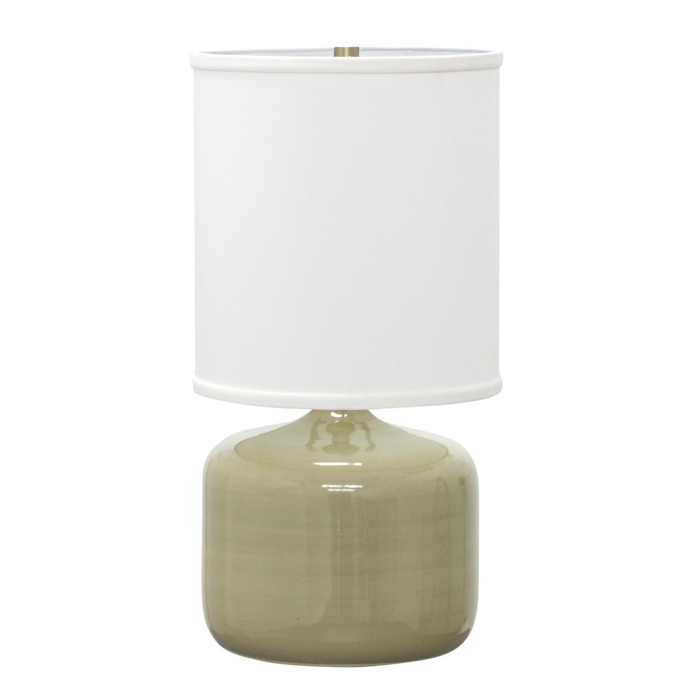 House of Troy GS120-CG Scatchard 19.5" Table Lamp in Celadon