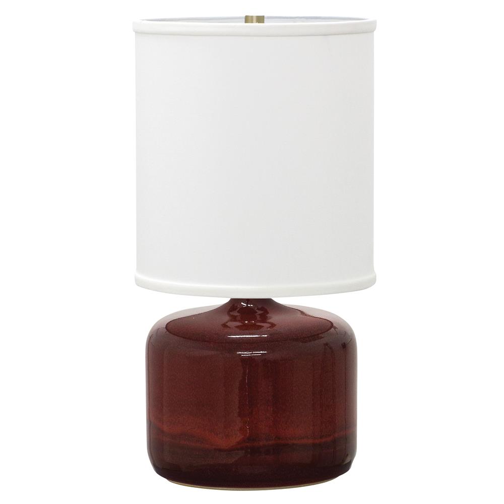 House of Troy GS120-CR Scatchard 19.5" Table Lamp in Copper Red
