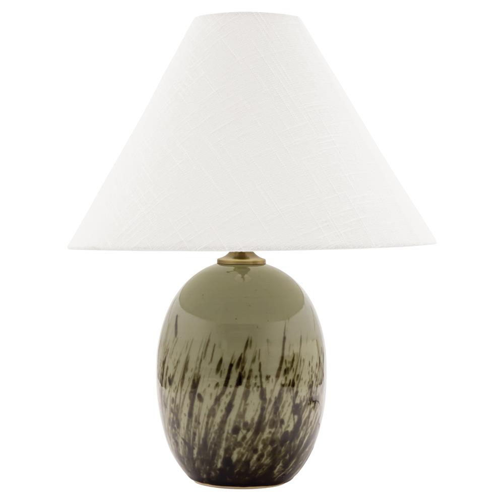 House of Troy GS140-DG Scatchard 22.5" Stoneware Table Lamp in Decorated Gray