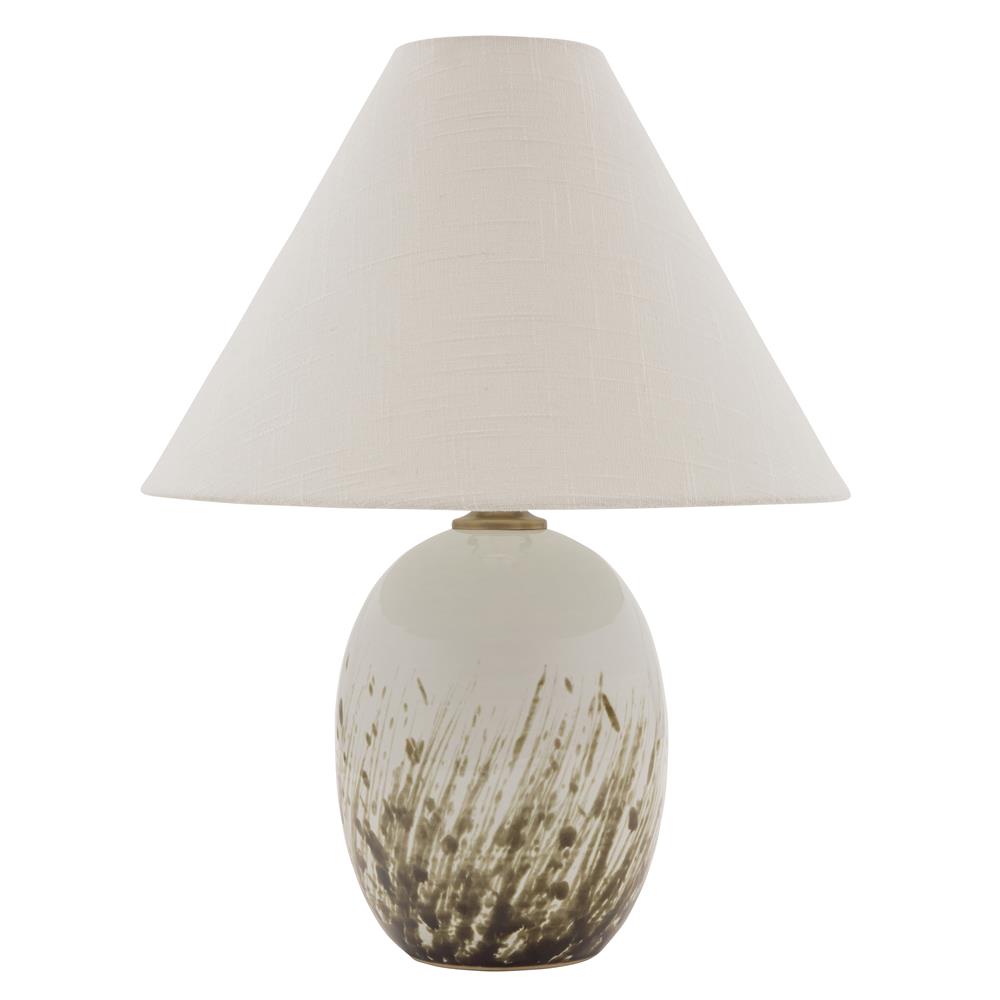 House of Troy GS140-DWG 22.5" Scatchard Table Lamp in Decorated White