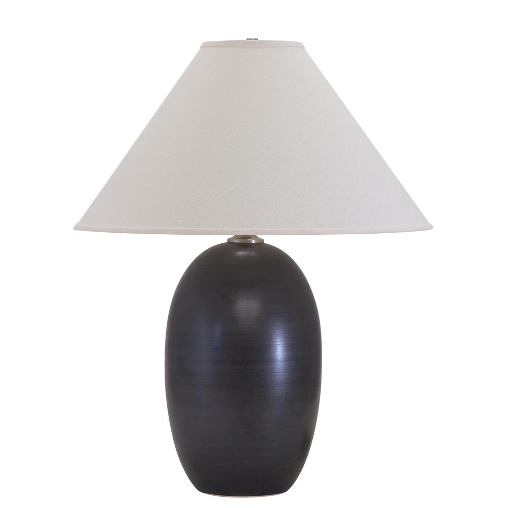 House of Troy GS150-BG Scatchard 28.5" Stoneware Table Lamp in Blue Gloss
