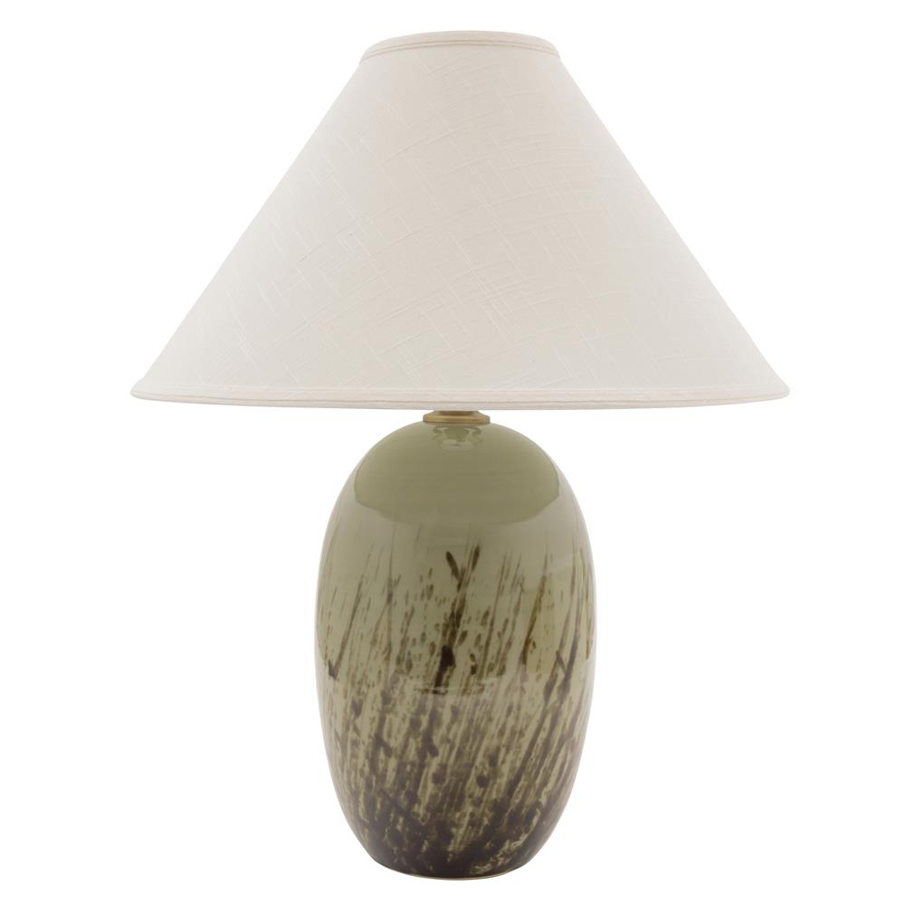 House of Troy GS150-DCG 28.5" Scatchard Table Lamp in Decorated Celadon
