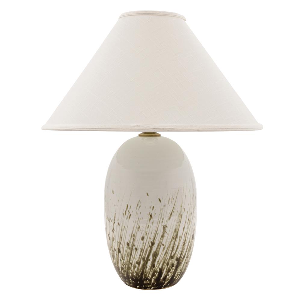 House of Troy GS150-DWG 28.5" Scatchard Table Lamp in Decorated White