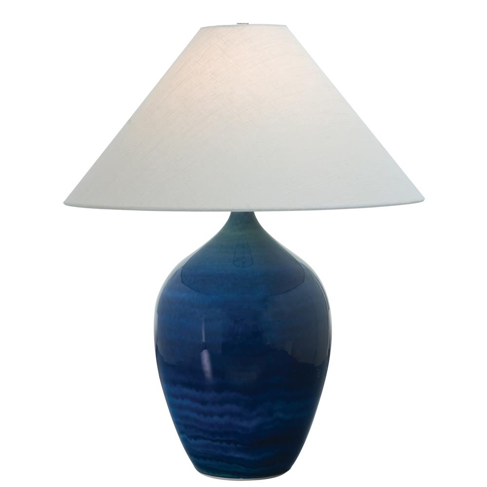 House of Troy GS190-CB Scatchard 29" Stoneware Table Lamp in Cornflower Blue