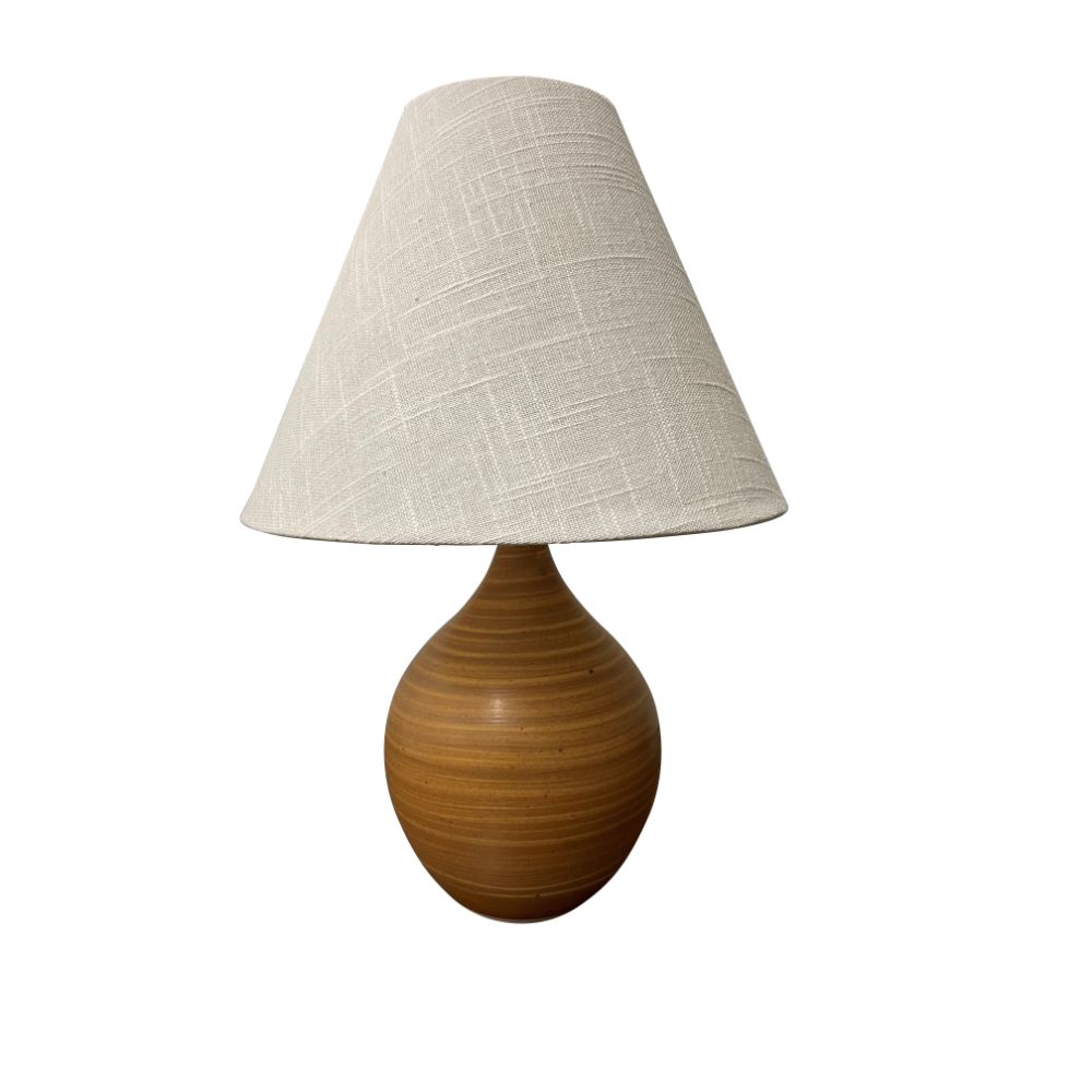 House of Troy GS200-SE Scatchard 19" Stoneware Accent Lamp In Sedona