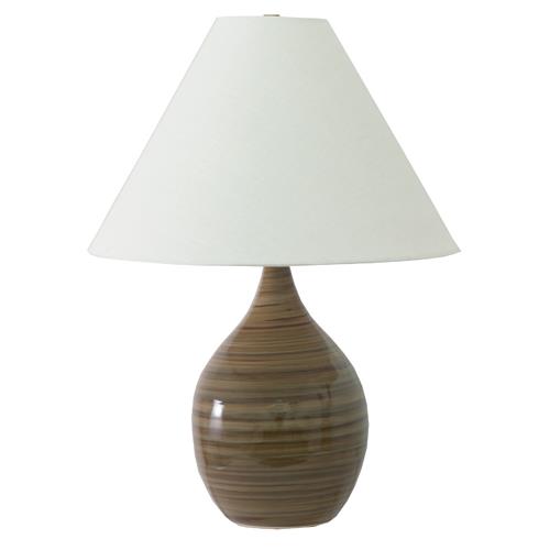 House of Troy GS300-TE Scatchard Stoneware Table Lamp