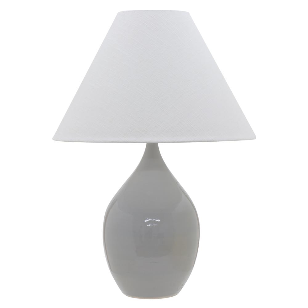 House of Troy GS400-OT Scatchard 28" Stoneware Table Lamp in Oatmeal