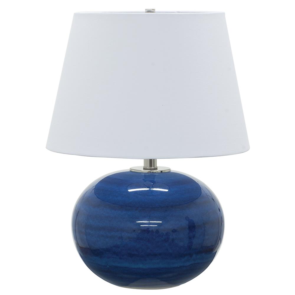 House of Troy GS700-CB Scatchard 22" Stoneware Table Lamp in Cornflower Blue