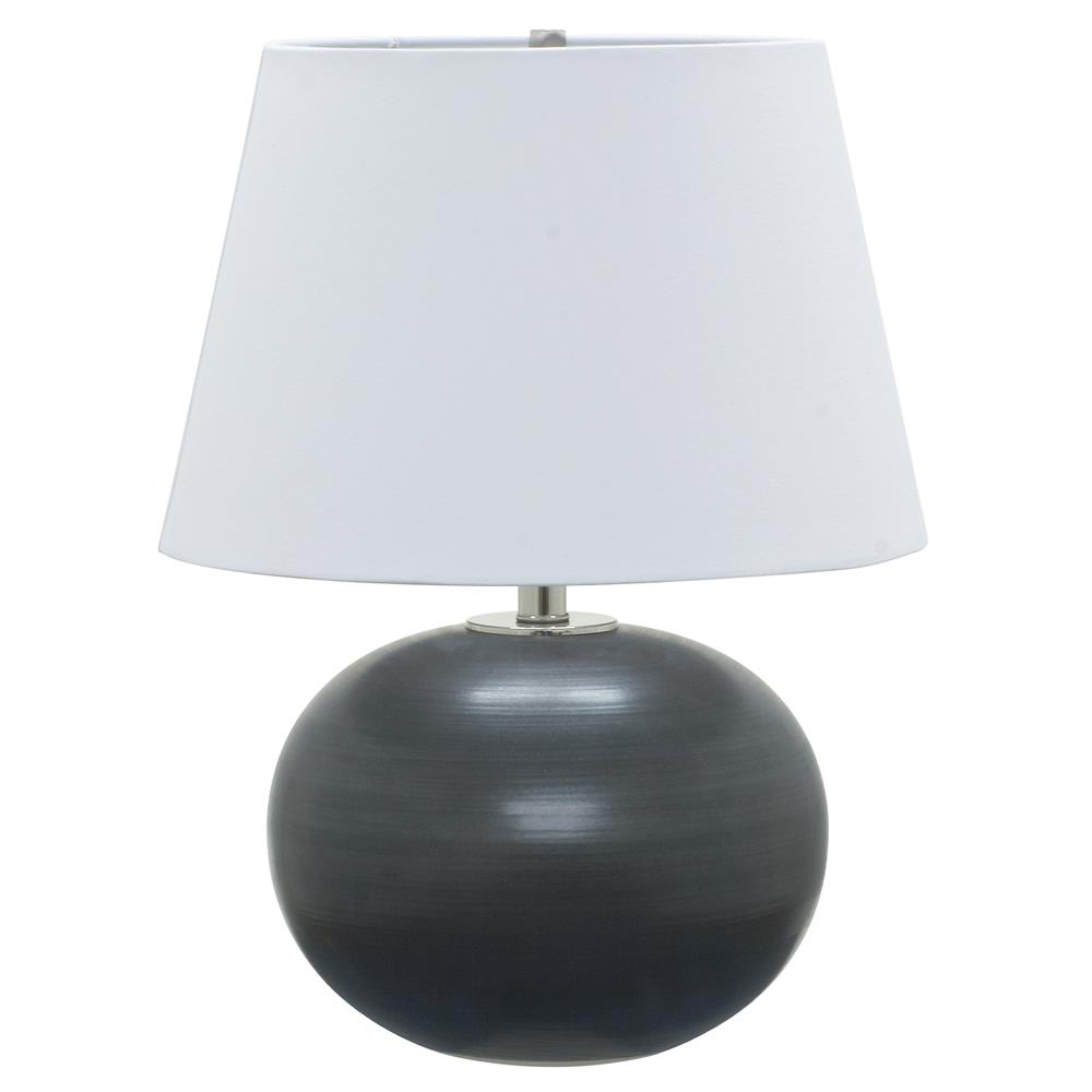 House of Troy GS700-EG Scatchard 22" Stoneware Table Lamp in Eggplant