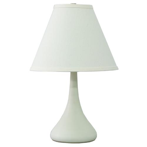 House of Troy GS802-OT Scatchard 19" Stoneware Table Lamp in Oatmeal