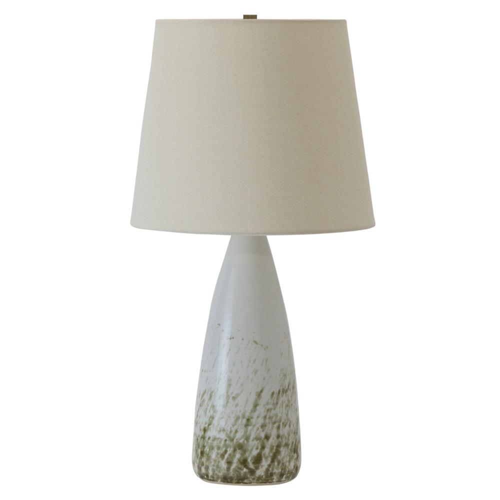 House of Troy GS850-DWG Scatchard 25.5" table lamp in decorated white gloss