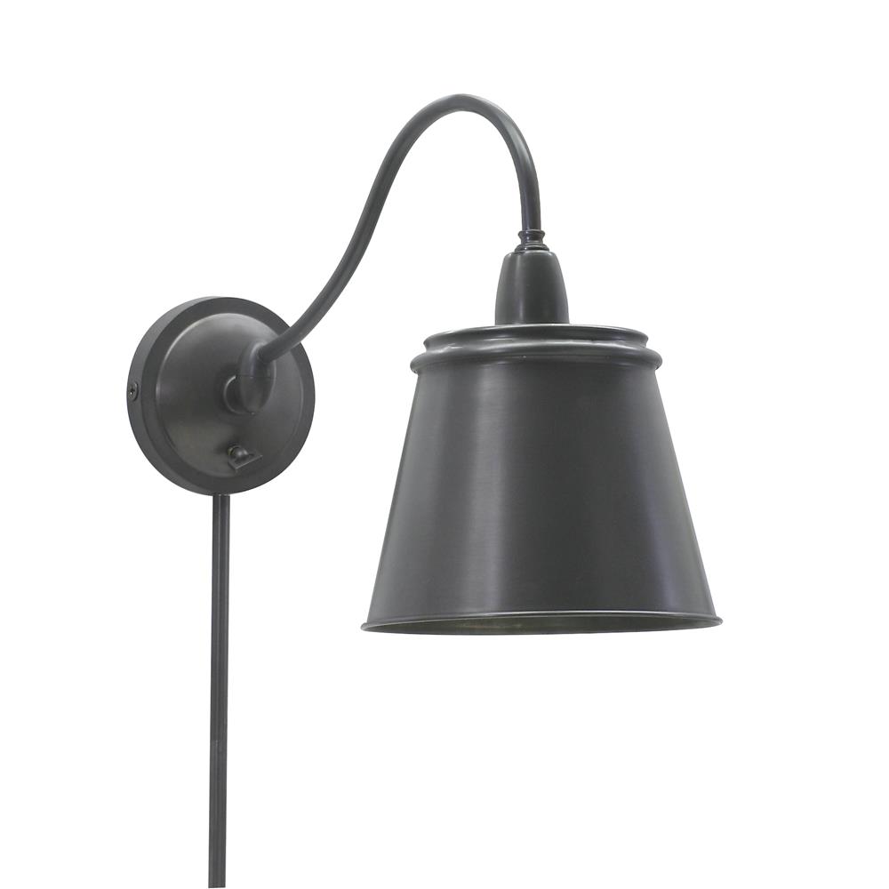 House of Troy HP725-OB-MSOB Hyde Park Adjustable Wall Swing Arm Lamp