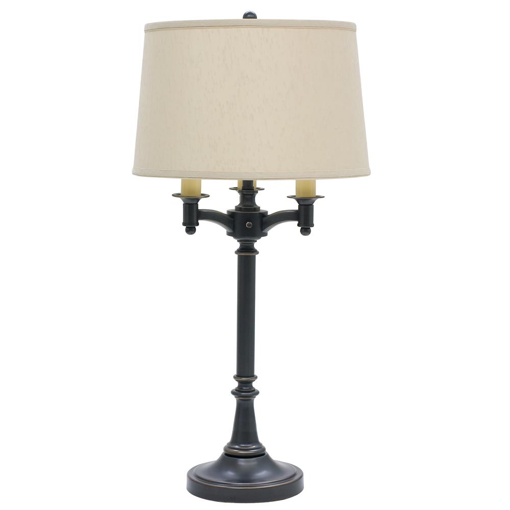 House of Troy L850-OB Lancaster Six-Way Table Lamp