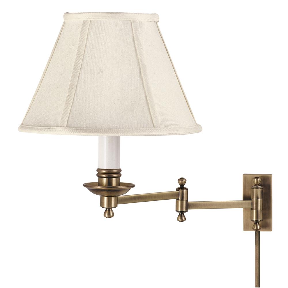 House of Troy LL660-AB Library Wall Swing Arm Lamp