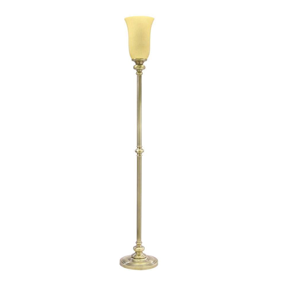 House of Troy N600-AB Newport Torchiere Floor Lamp