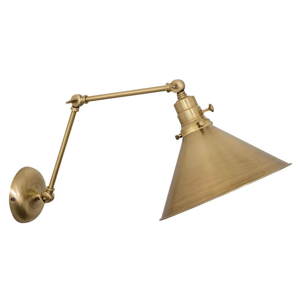 House of Troy OT625-AB Otis Double Arm Antique Brass Wall Sconce