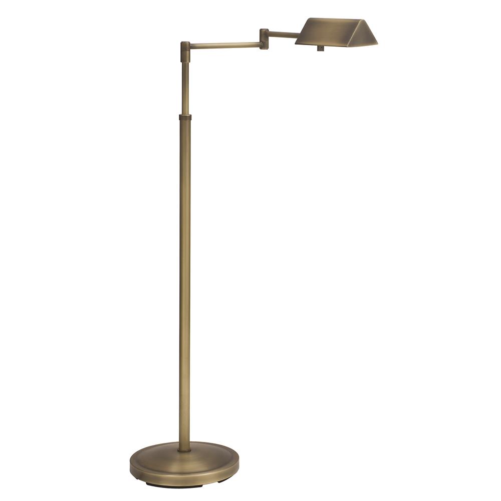 House of Troy PIN400-AB Pinnacle Adjustable Halogen Floor Lamp