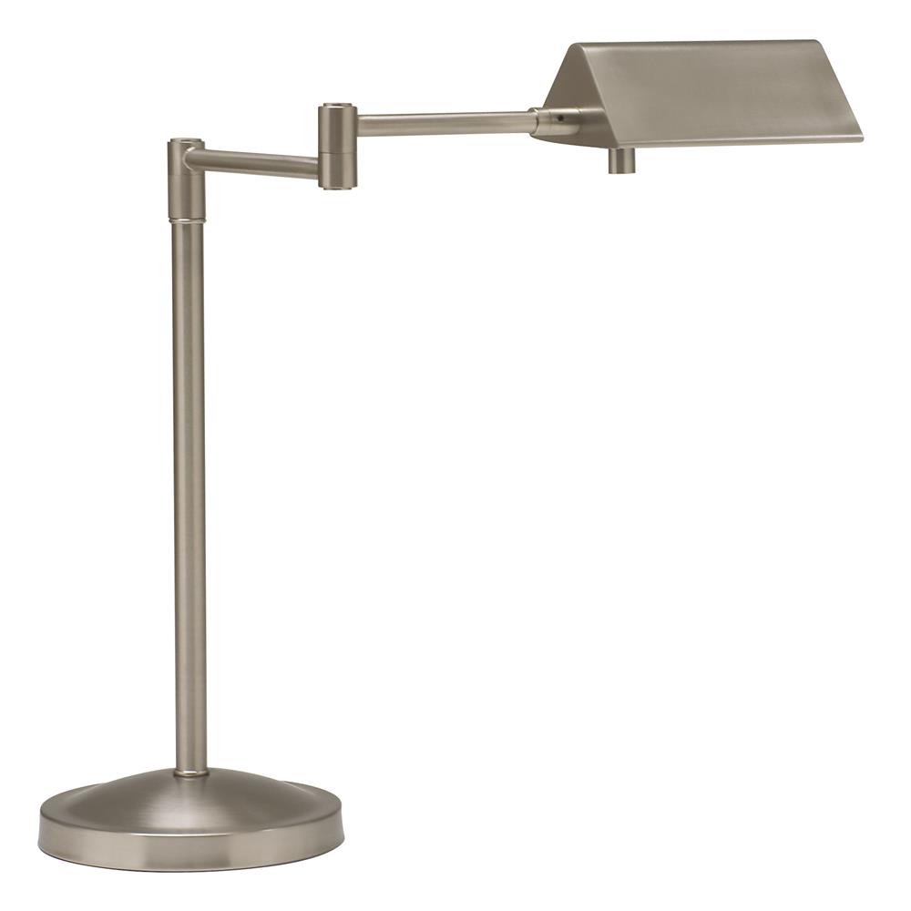 House of Troy PIN450-SN Pinnacle Halogen Swing Arm Desk Lamp