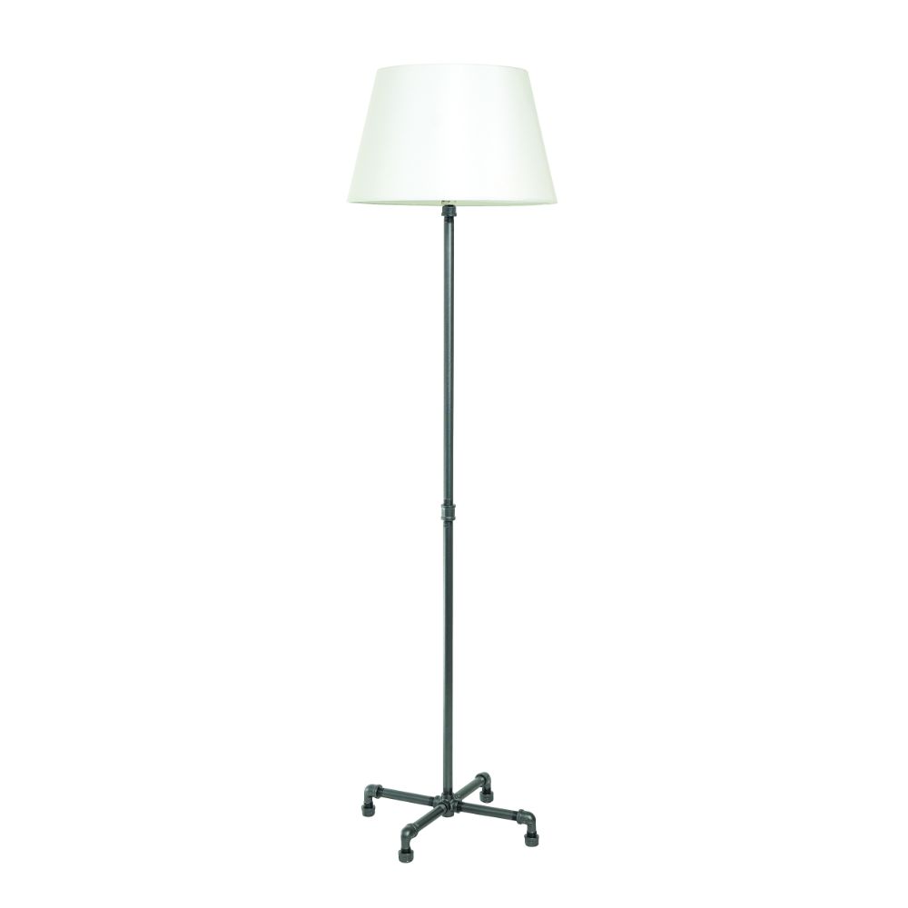 House of Troy ST600-GT Studio Industrial Granite  Floor  Lamp  With Fabric Shade 