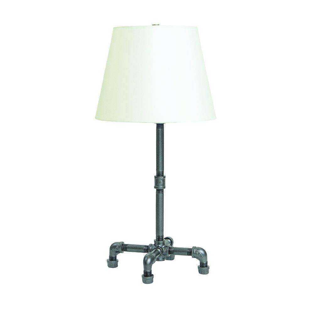 House of Troy ST650-GT Studio  Industrial Granite Table Lamp With Fabric Shade 