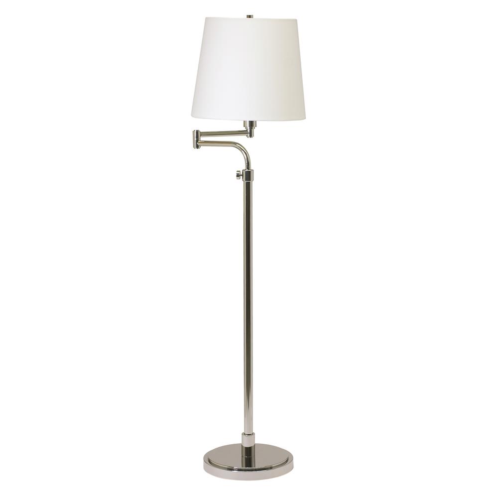 House of Troy TH700-PN Townhouse Adjustable Swing Arm Floor Lamp