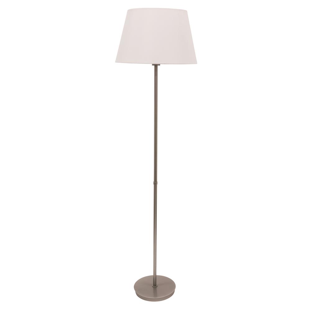 House of Troy VER500-PG Vernon 3-bulb Floor Lamp in Platinum Gray