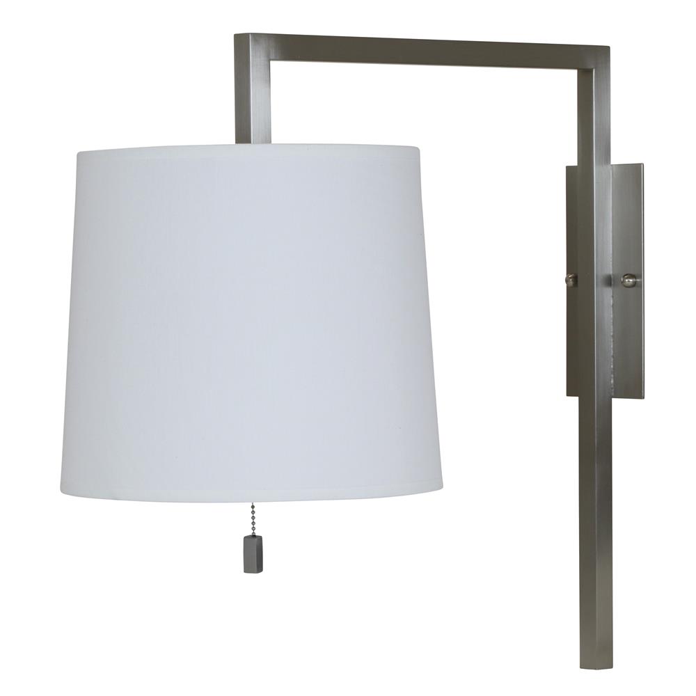 House of Troy WL630-SN Pin up wall lamp in satin nickel