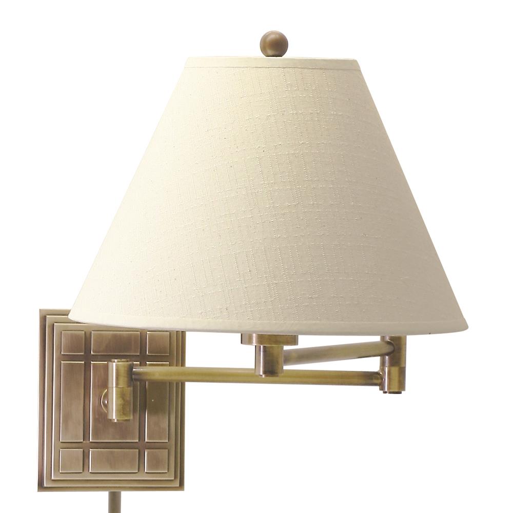 House of Troy WS750-AB Swing Arm Wall Lamp