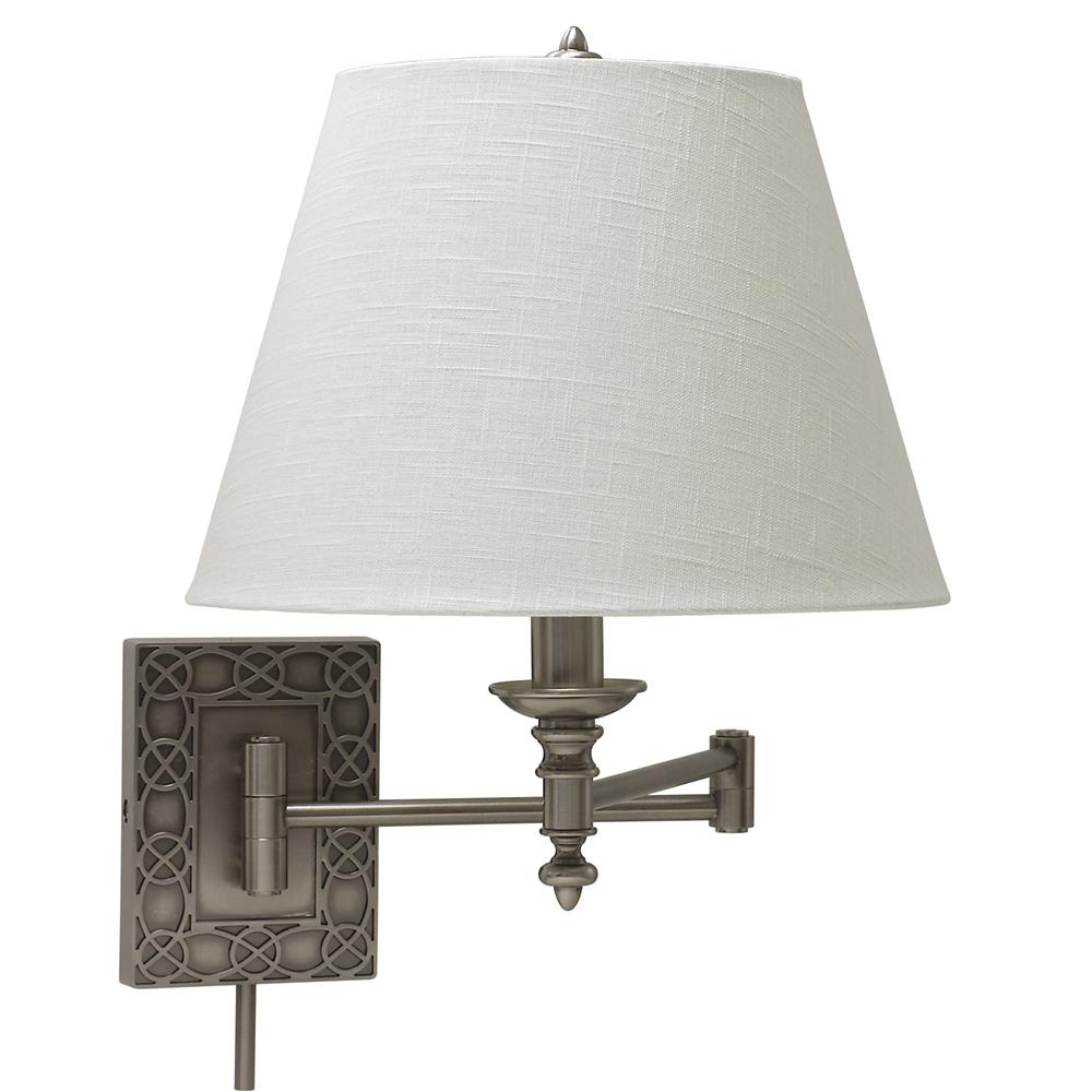 House of Troy WS763-AS Swing Arm Wall Lamp