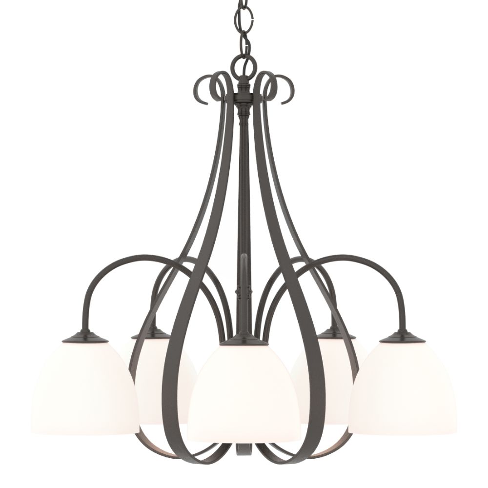 Hubbardton Forge 101445-1065 Sweeping Taper 5 Arm Chandelier in Oil Rubbed Bronze (14)