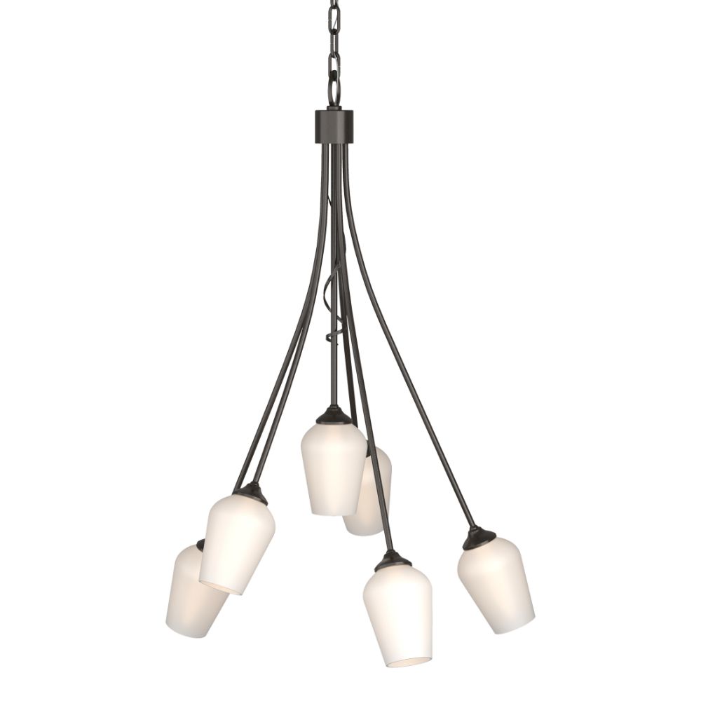 Hubbardton Forge 103043-1048 Flora 6 Arm Chandelier in Oil Rubbed Bronze (14)
