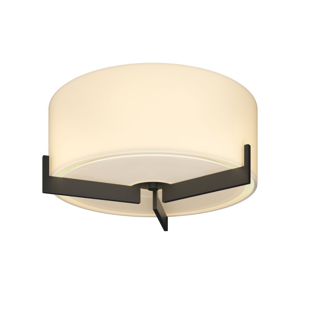 Hubbardton Forge 126401-1012 Axis Flush Mount in Black (10)