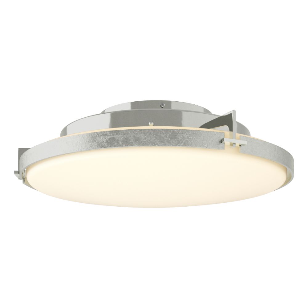 Hubbardton Forge 126747-1018 Metra LED Flush Mount in Sterling (85)
