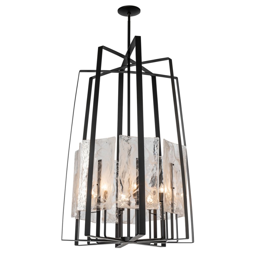 Hubbardton Forge 131313-1000 Arc 8-Light Tall Pendant in White
