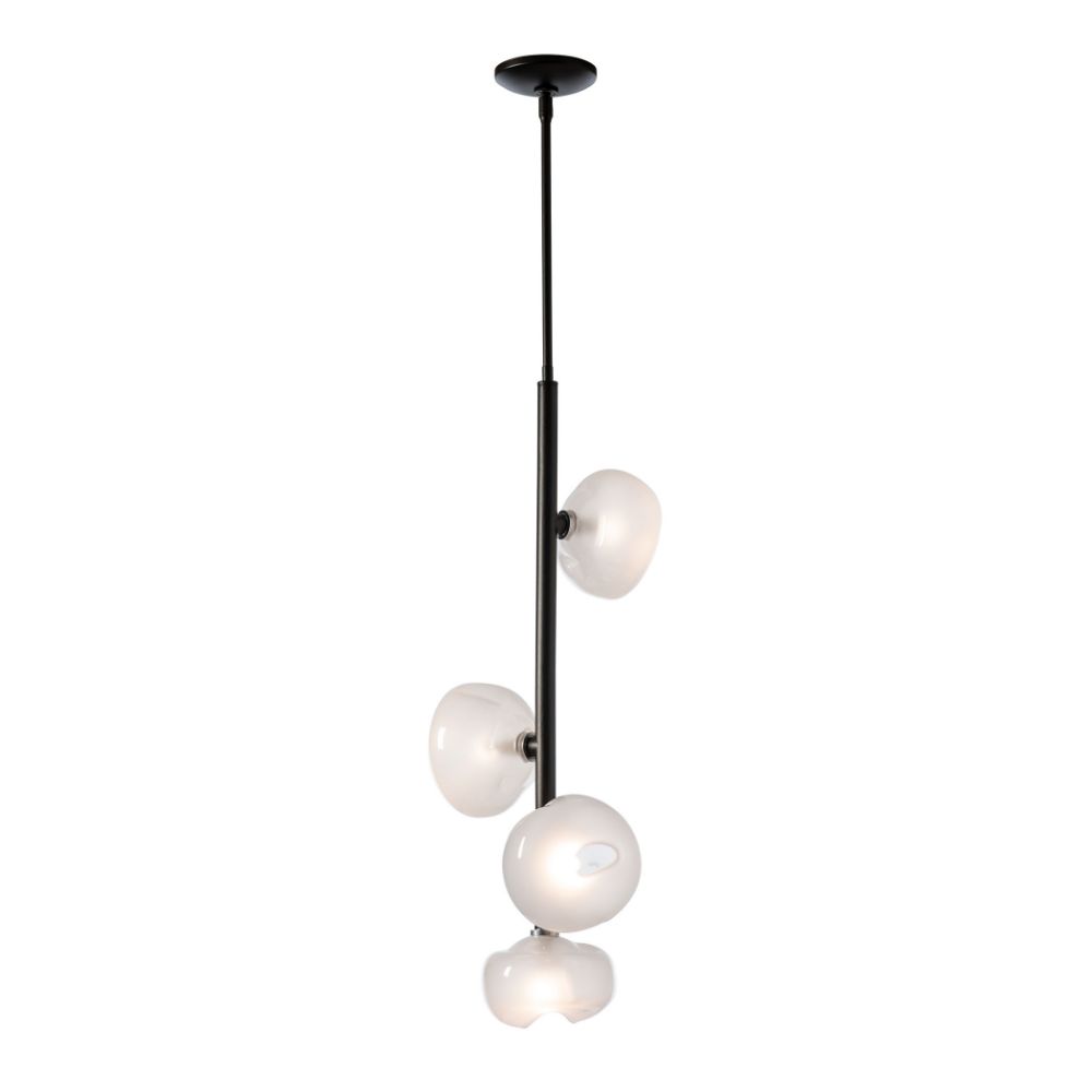 Hubbardton Forge 131610-1000 Ume Vertical Pendant - Bronze Finish - Frosted Glass
