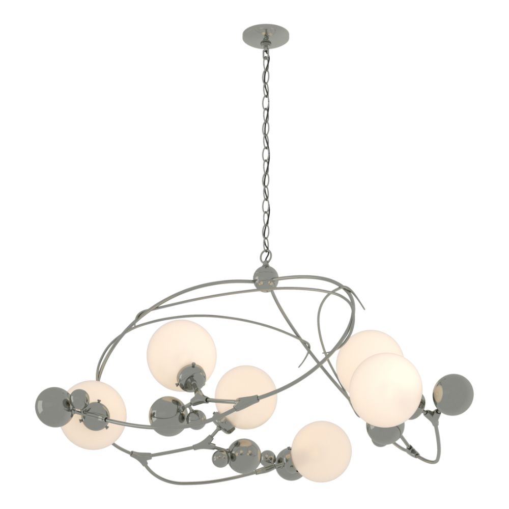 Hubbardton Forge 136421-1027 Sprig Circular Pendant in Sterling (85)