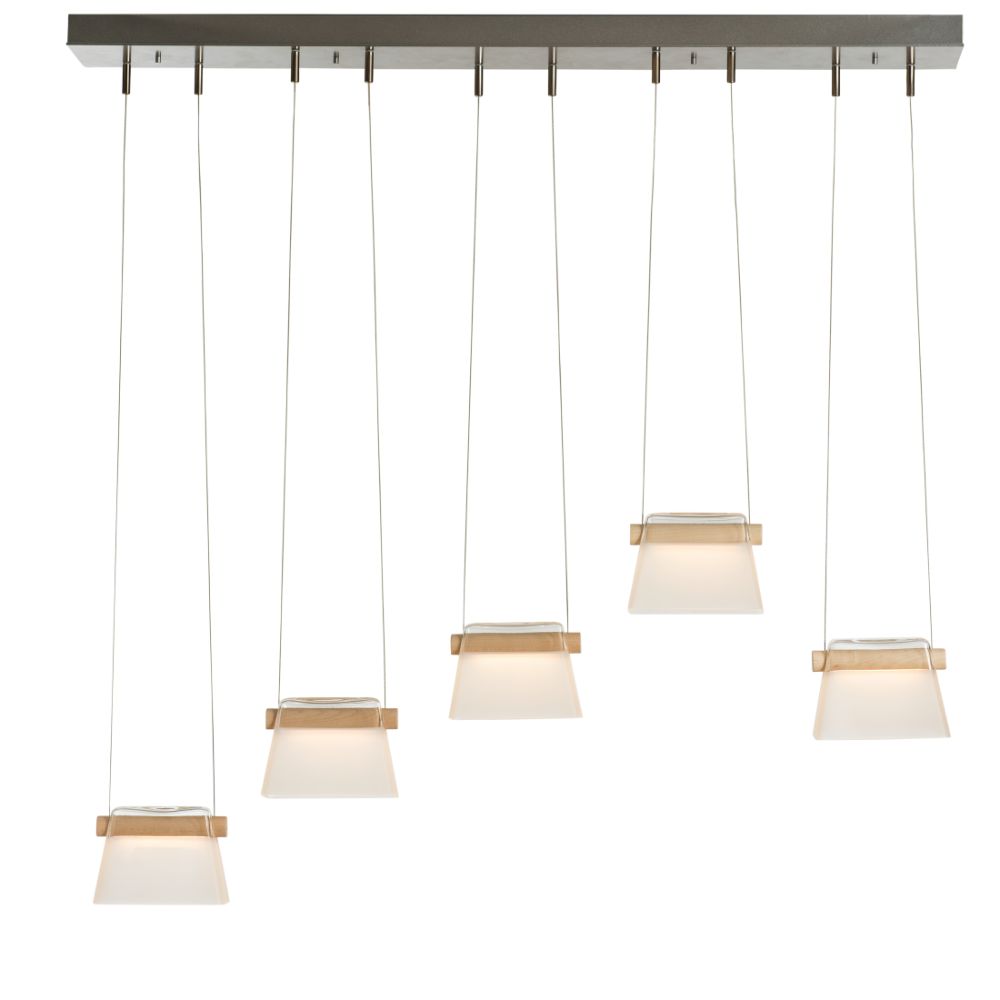Hubbardton Forge 136570-1049 More Cowbell LED Pendant in White