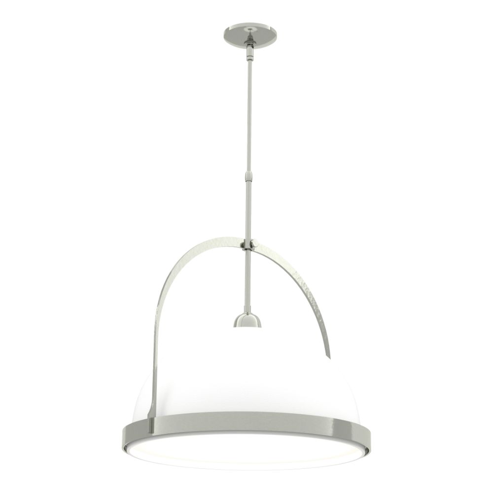 Hubbardton Forge 137462-1604 Atlas Large Pendant - Sterling Finish - Ink Accent