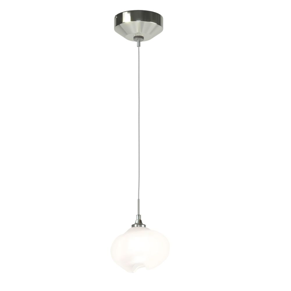 Hubbardton Forge 161182-1023 Ume Low Voltage Mini Pendant in Sterling (85)