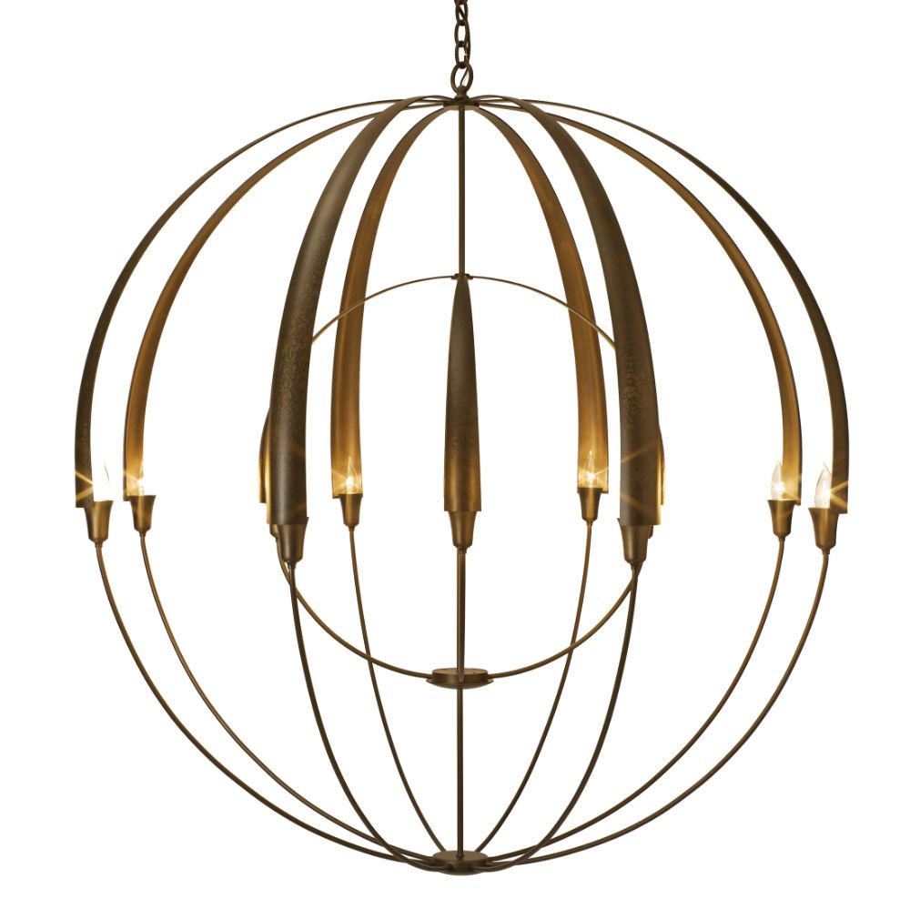 Hubbardton Forge 194248-1003 Double Cirque Large Scale Chandelier in Dark Smoke (07)
