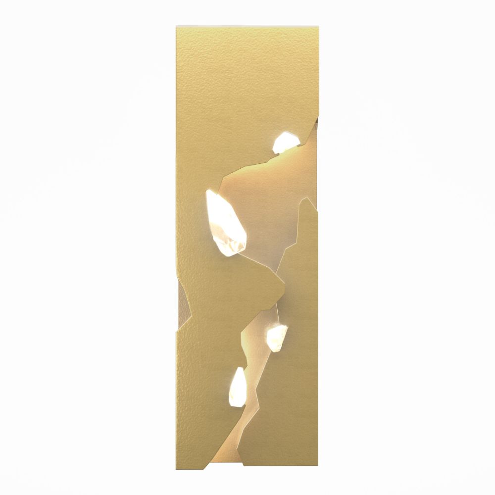 Hubbardton Forge 202015-1022 Trove LED Sconce in Modern Brass (86)