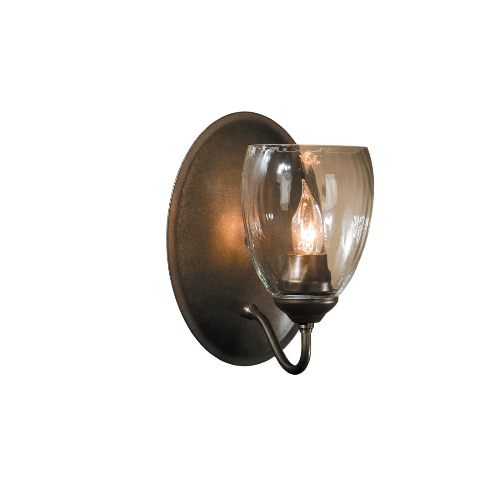 Hubbardton Forge 204213-1001 Simple Lines Sconce in Bronze (05)