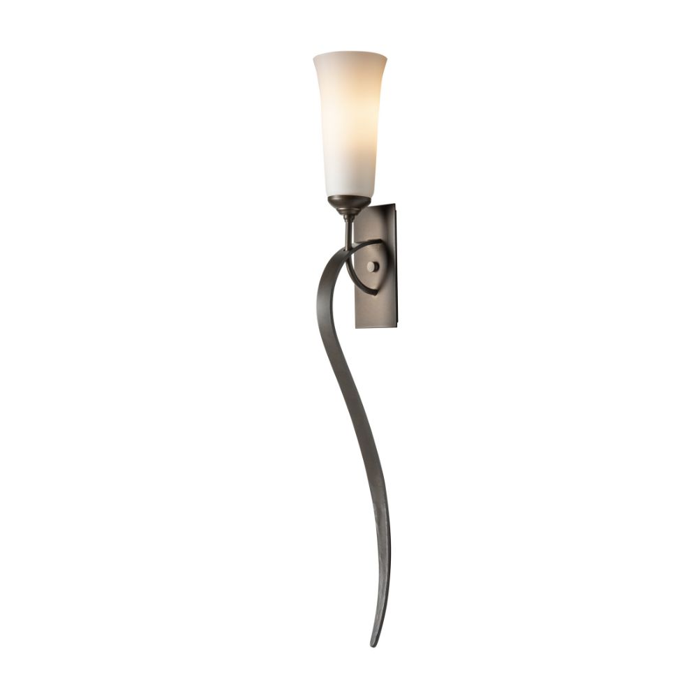Hubbardton Forge 204529-1072 Sweeping Taper ADA Sconce in Sterling (85)