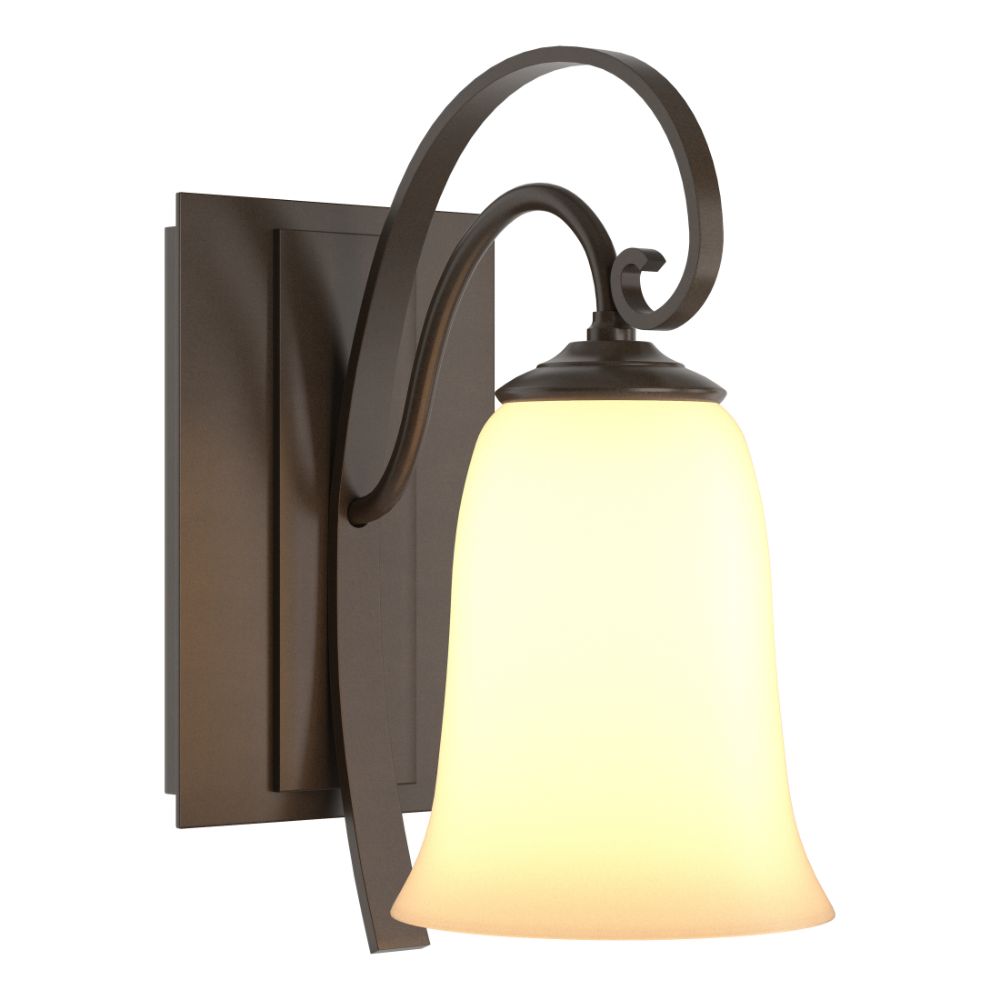 Hubbardton Forge 204531-1003 Scroll Sconce in Bronze (05)