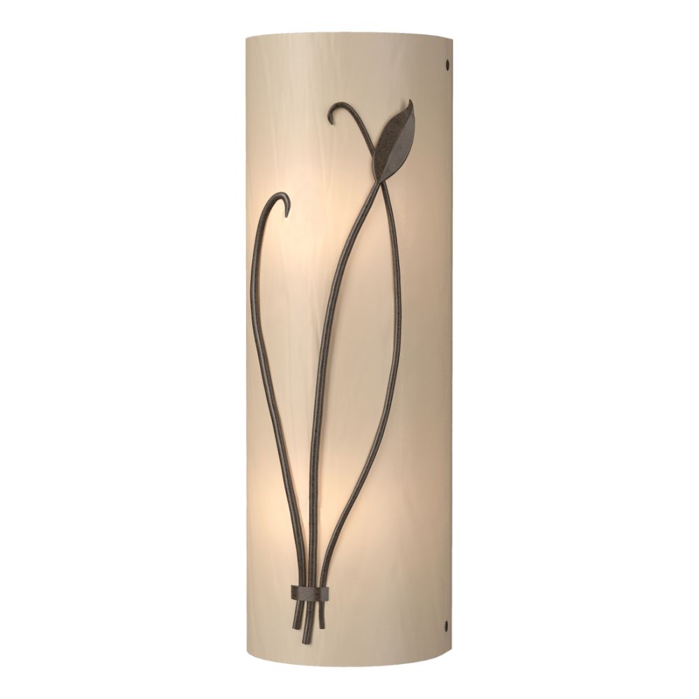 Hubbardton Forge 205770-1034 Forged Leaf and Stem Sconce in Bronze (05)
